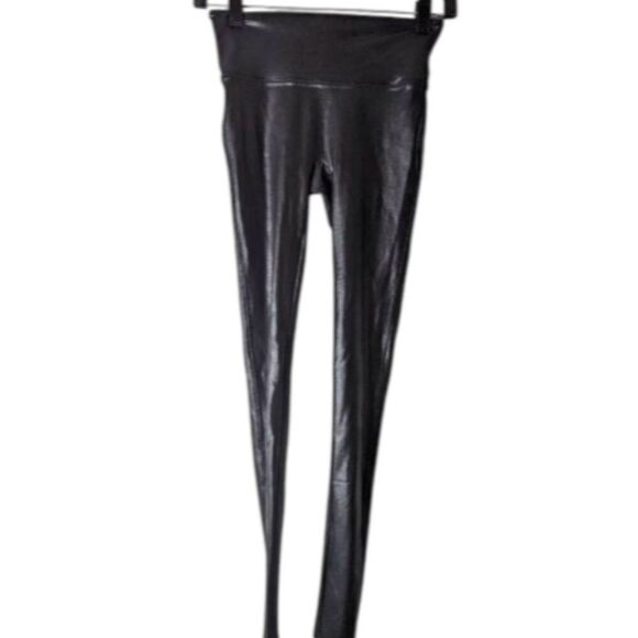 SPANX Faux Leather Leggings Size XS - Picture 2 of 3